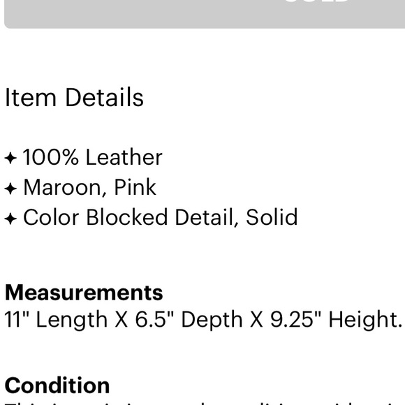 ALTAI MADE IN USA ART BAG RED BROWN LEATHER VGUC CHICAGO BULLS RED COLOR - Picture 4 of 16